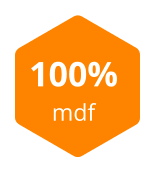 100% mdf